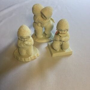 Snow babies- set of 3